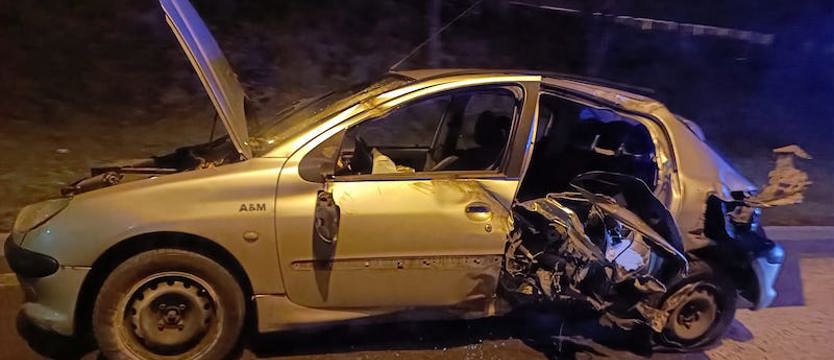 Groźny wypadek na ul. Krygiera