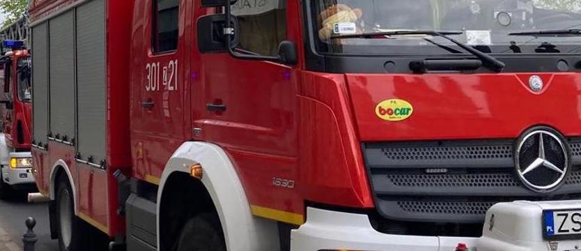 Strażacy interweniowali w pociągu na Moście Gryfitów