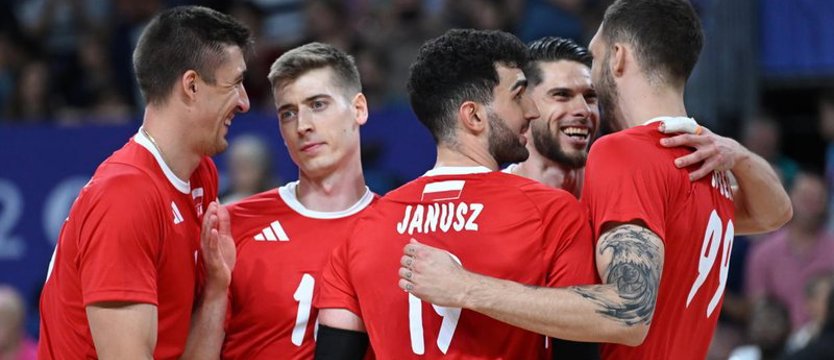 Paryż: siatkówka - Polska - Egipt 3:0