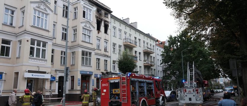 Pożar mieszkania przy al. Piastów. Jest ofiara śmiertelna
