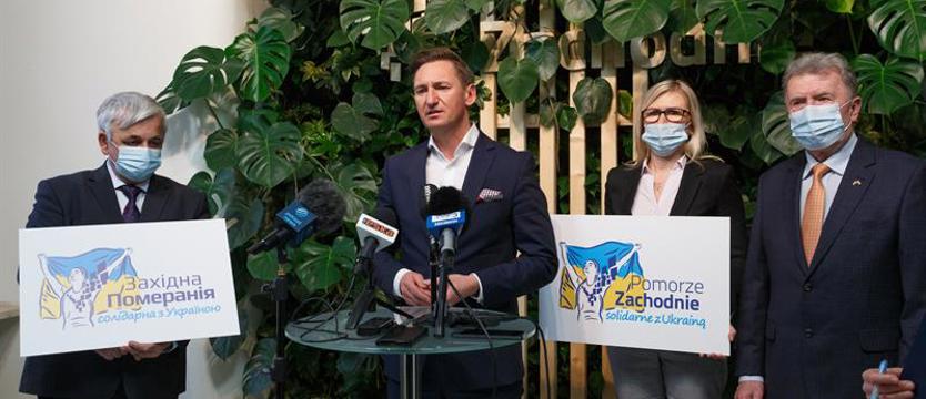 Marszałek Geblewicz zachęca do wspierania Ukrainy
