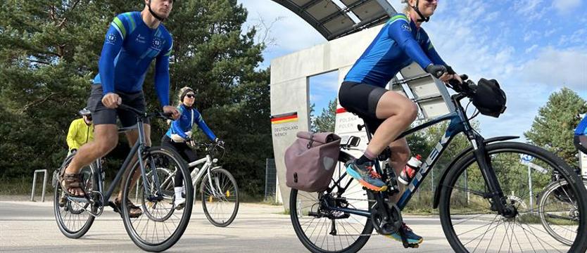 Szlak rowerowy wiedzie przez Świnoujście