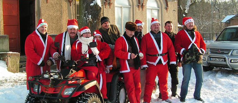 Moto-Mikołaje ruszyli w drogę