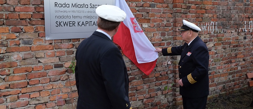 Kapitanowie mają skwer