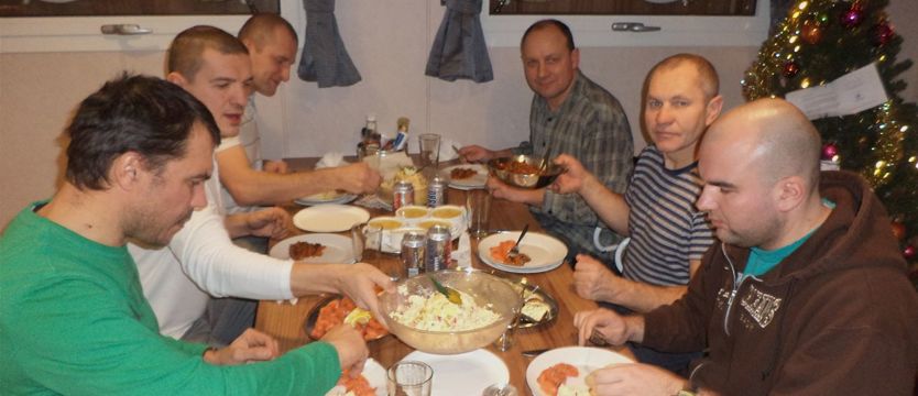 Święta na morzu