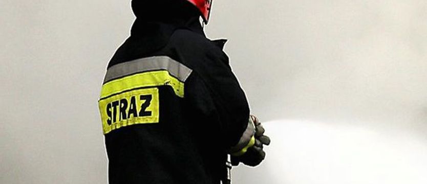 Pożar w gospodarstwie