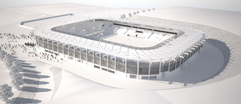 Piłka nożna. Wizualizacja nowego stadionu
