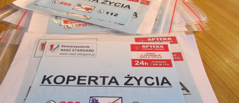Koperta, która ratuje życie