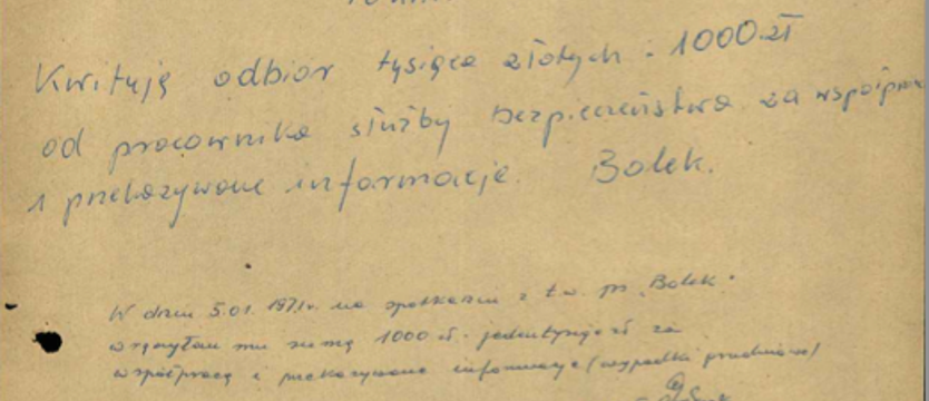 Ekspertyzy grafologiczne mogą potrwać pół roku