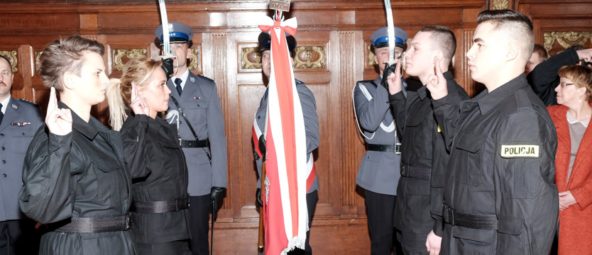Policjanci ślubowali