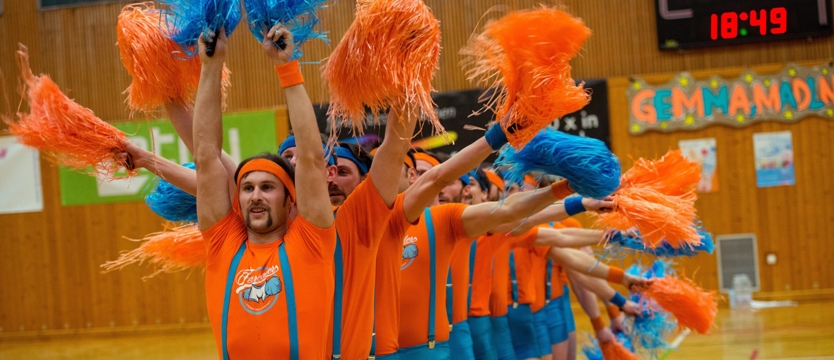 Męskie cheerleaderki