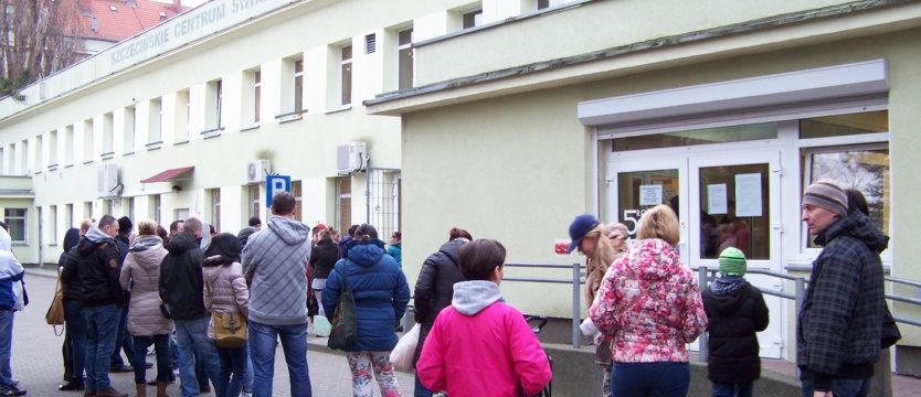 Kolejka po 500 plus