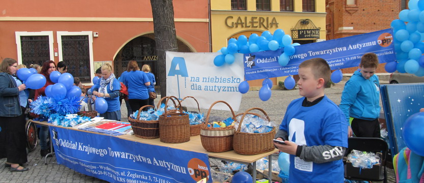 Niebiesko na rynku