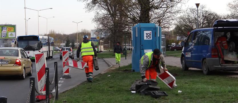 Zatoka i chodnik doczekały