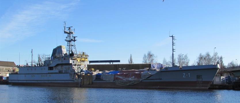 Trwa remont zbiornikowca