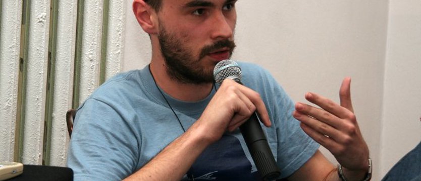 Jakub Żulczyk po raz pierwszy