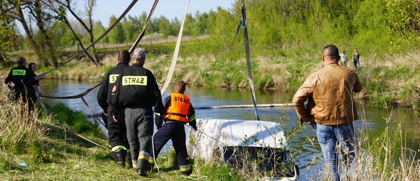 Nie zaciągnęła hamulca