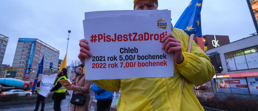 Protestowali, bo #PiSJestZaDrogi