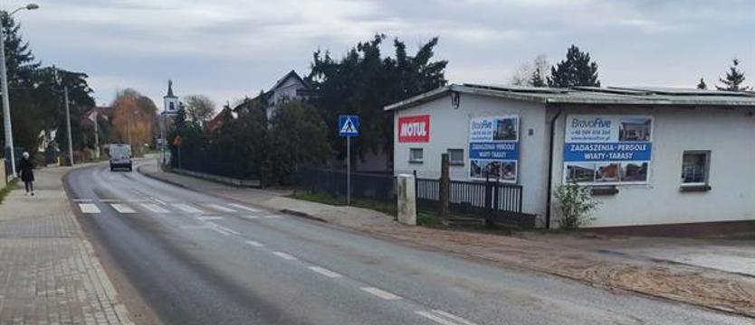 Droga w Stobnie po odbiorze