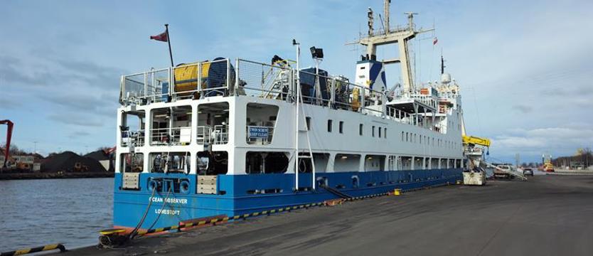 Ocean Winds zbada dno Bałtyku