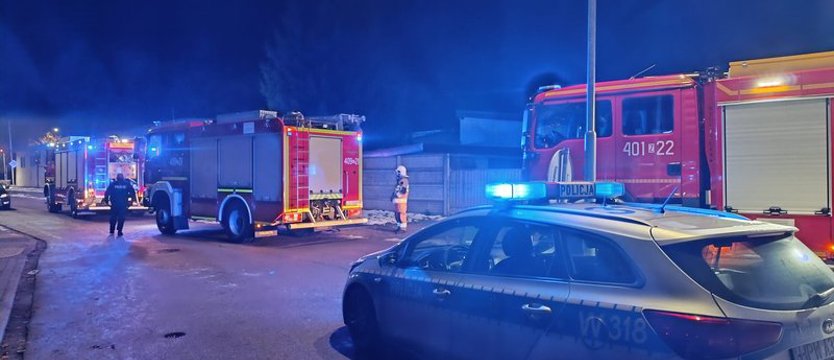 Jechali ugasić pożar sklepu. Na miejscu czekało ich spore zaskoczenie