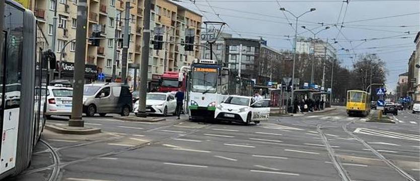 Kolizja na Bramie Portowej. Problemy z przejazdem