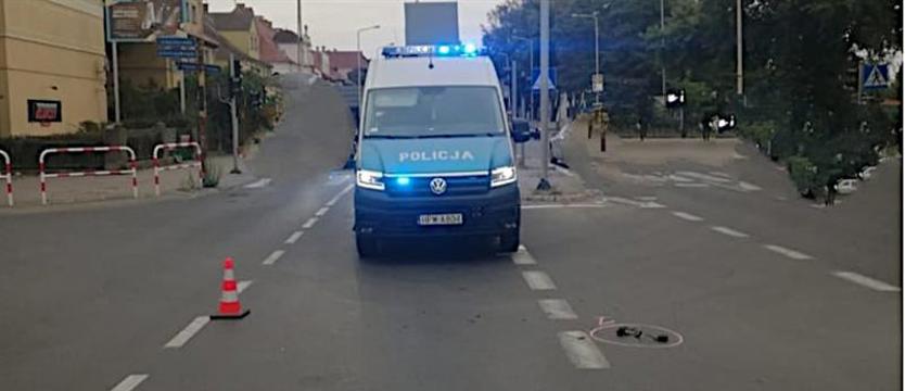 Potrącenie rowerzysty w Stargardzie