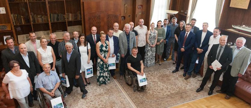 Prezydent i sportowcy