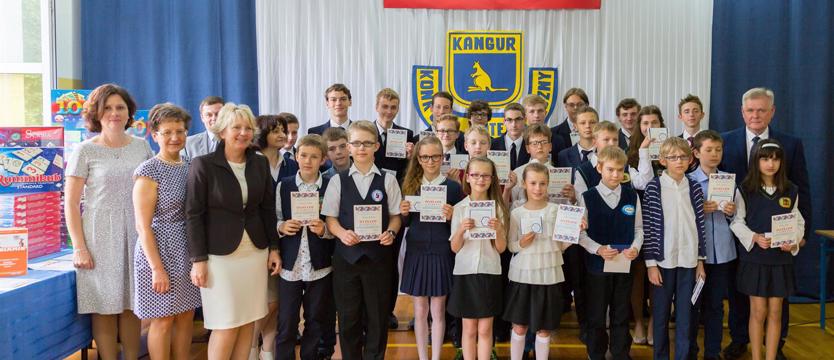 Matematyczny Kangur. Dwa razy więcej laureatów