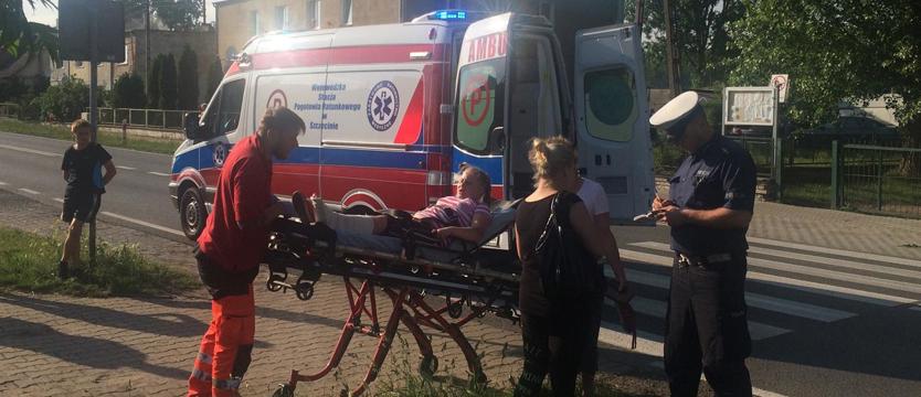 Potrącenie dziewczynki w Skarbimierzycach