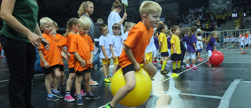Sportowe zmagania przedszkolaków