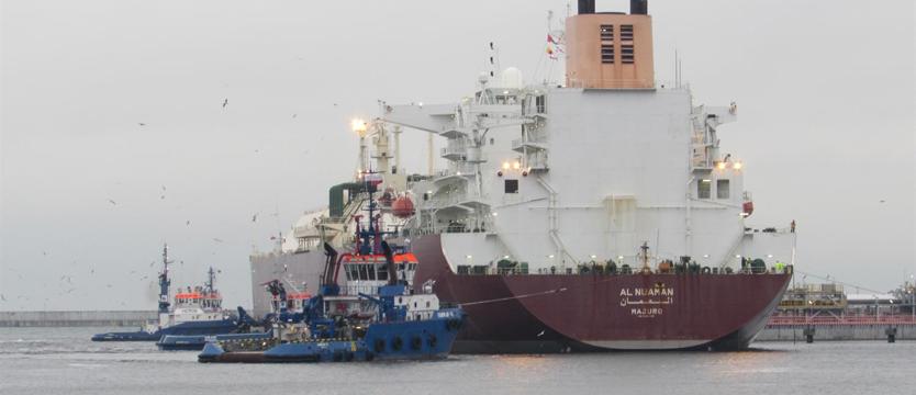Pierwsza komercyjna dostawa LNG