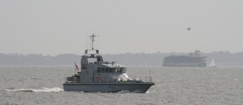 Okręty Royal Navy w Szczecinie