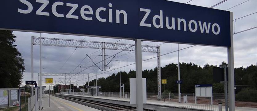 Zdunowo z przystankiem SKM