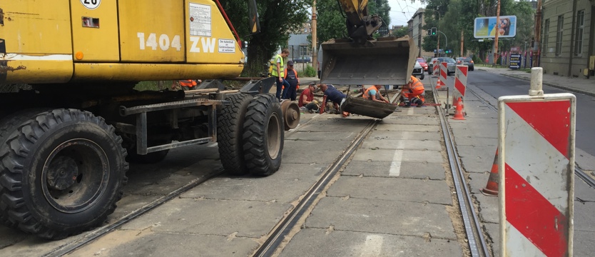 Tramwaje objazdem