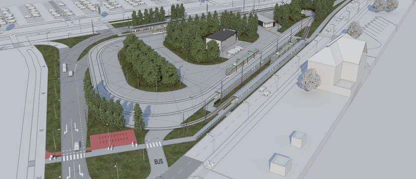 Projekt torów i pętli do Mierzyna gotowy