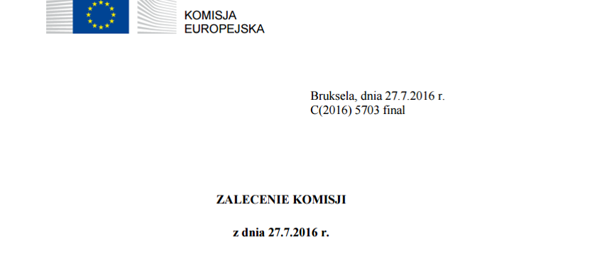 KE odnotowała publikację orzeczeń TK