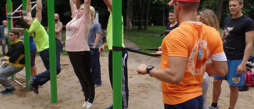 W parku Chopina piękno i siła