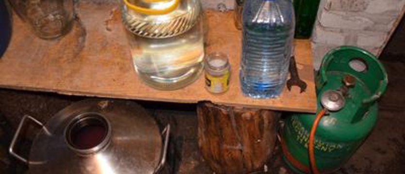 Zabezpieczono alkohol bez akcyzy