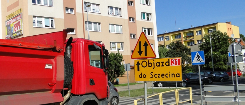 Objazd do „Sczecina”?