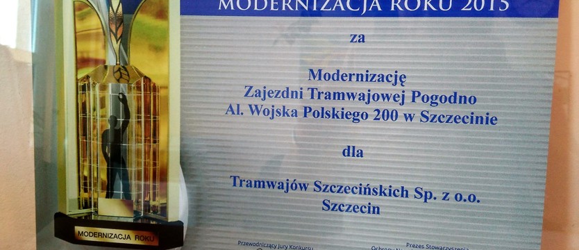 Tramwaje z nagrodą