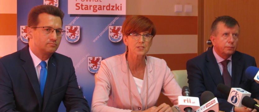 Minister Rafalska z wizytą w Stargardzie