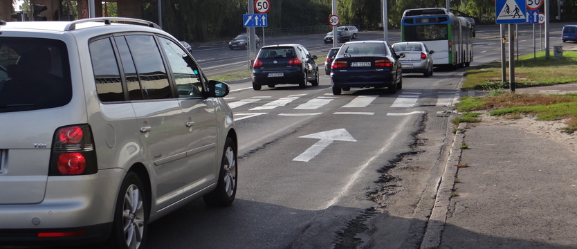 Zwolnij – roboty na Gdańskiej