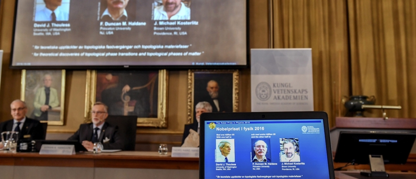 Nobel z fizyki za topologię dziwnej materii
