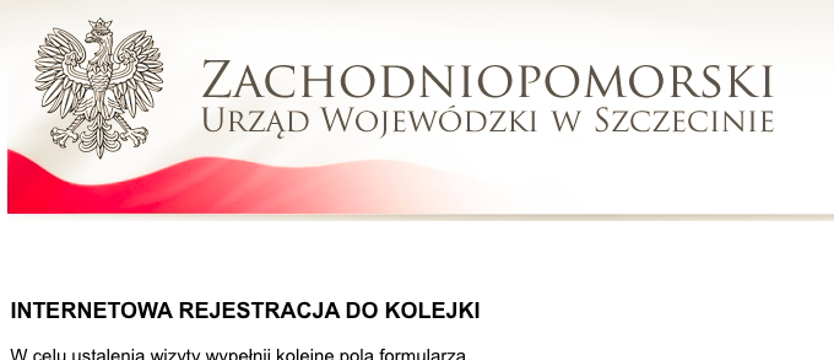 Umów wizytę przez internet