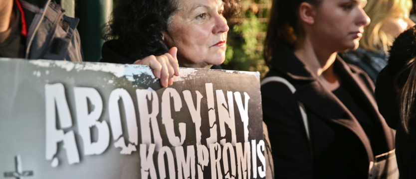 Protest przed domem Kaczyńskiego