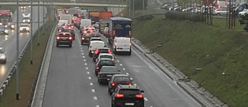 Prace na Gdańskiej. Szczecin stoi w korku