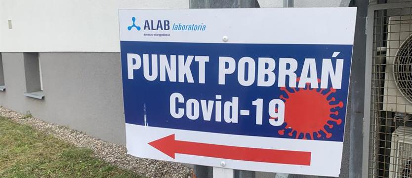 Przeszło 1300 przypadków SARS-CoV-2 w poniedziałek w regionie