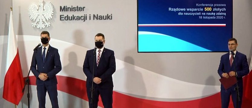 Jest rozporządzenie o wsparciu nauczycieli w nauce zdalnej