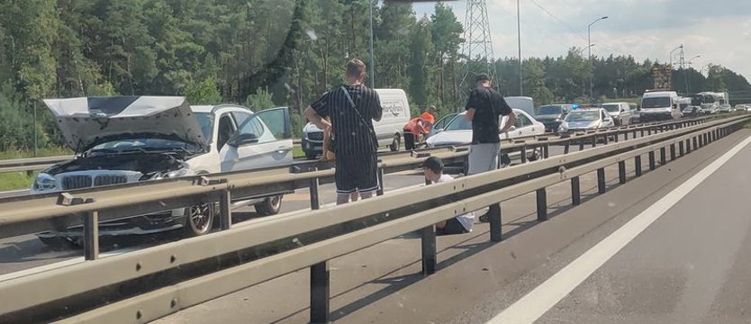 Po kolizji 9-kilometrowy zator na A6 pod Szczecinem